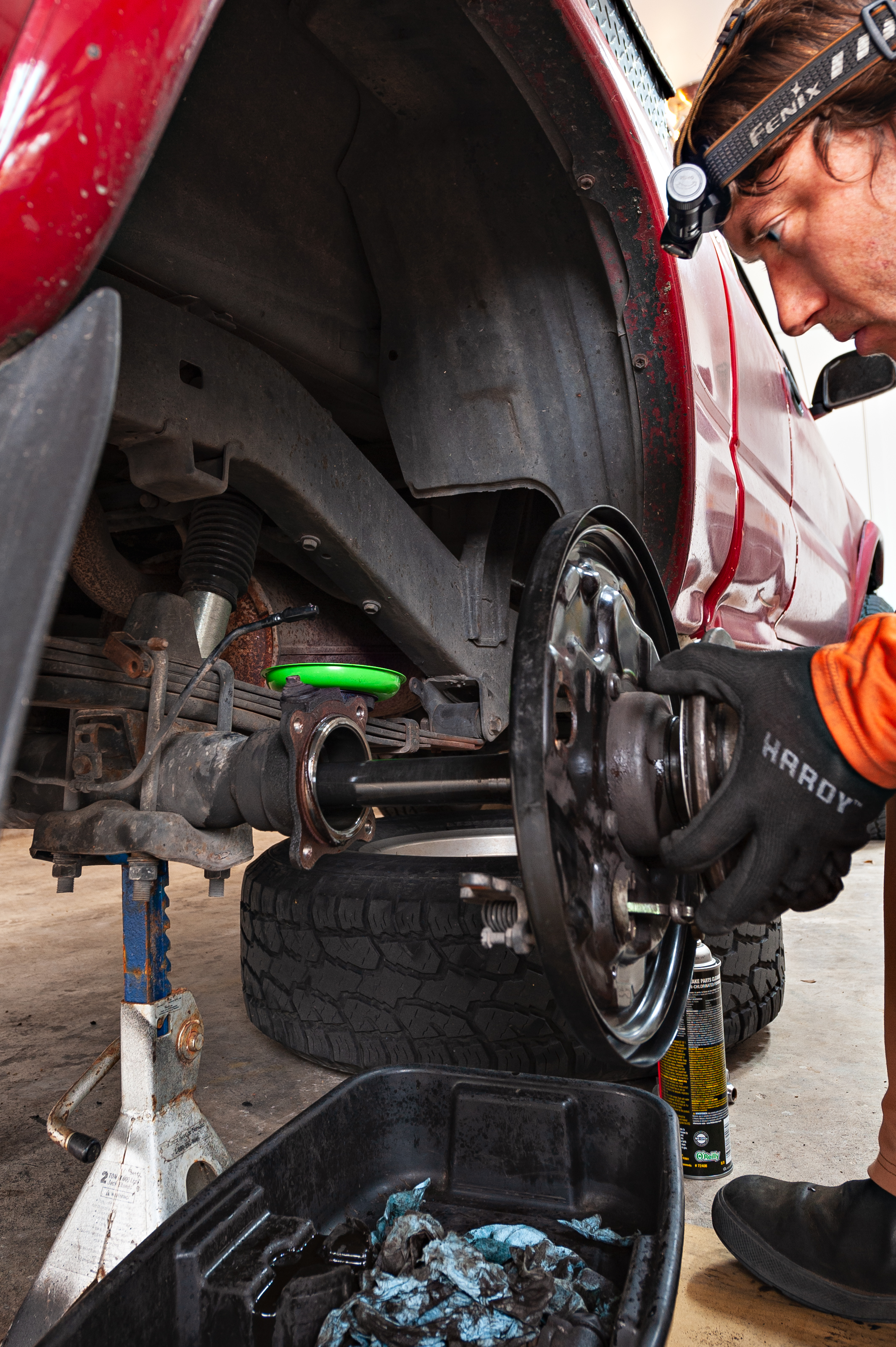 Mobile brake repair service Austin TX - pads and rotors
